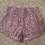 Jessica Simpson High Waisted Purple Cheetah Shorts Photo 0