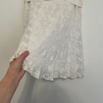 CAbi Lacy Skirt / Tube Top 936 White White Floral Embroidered Mesh Pull On Boho Photo 14