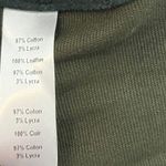 Marissa Webb Canvas Leather Mini Skirt Color Block Black Olive Green Womens Sz 2 Photo 9