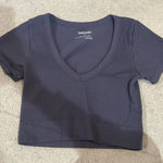 Garage  cropped ribbed tee Photo 0