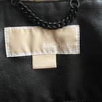 Michael Kors Michael  Shearling Trim Faux leather sleeves Puffer Jacket. SZ.L Photo 12