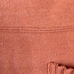 Vintage Chine Femme Orange Crewneck Sweater Medium Ribbed 80s 90s Pumpkin Oversi Photo 2