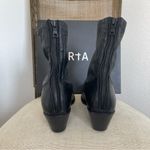 NIB RTA WOMEN SHORT COUNTRY WESTERN BLACK BOOTS SZ 41 / 11 Photo 4