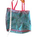 Pink Floral Tote Bag Beach Travel Vacation Summer Spring Photo 6