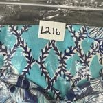 Lilly Pulitzer  XS Bay Dress Lapis Lazuli Your Biggest Fan Resort Blue Vacation Photo 13
