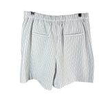 French Connection Pinstripe Shorts Size US 6 Summer White Photo 1