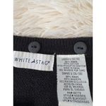 White Stag Vintage 1990 Christmas Cardigan Womens L Poinsettia Embroidered Photo 3