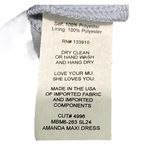 Show Me Your Mumu Amanda Maxi Bridesmaid Wedding Dress Sleeveless Blue Steel XXS Photo 8