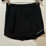 Lululemon Athletica Hotty Hot High Rise Black Women's Skort 10 Photo 0