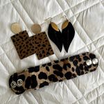 Leopard Boutique Jewelry Set Black Size undefined Photo 0
