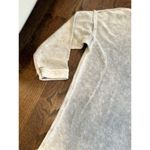 Free People  Sweater Small Womens Gray Textured Long Sleeve Reversible 1484 Photo 2