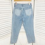 PacSun Patchwork High Rise Crop Mom Jeans Blue Size 26 Photo 2