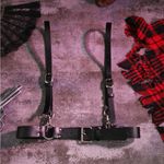 Black Harness Underbust Suspender O Ring Belt New Photo 4