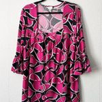 Venezia Womens Top 18/20 Party Cocktail Event Dressy Romantic Feminine Stretch Pink Photo 0