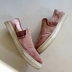 Steve Madden Evangel Rose Gold Pink Velvet Slip On Fashion Sneakers Size 8M Shoe Photo 6
