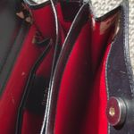 Gucci Vintage 100% Authentic  Metal "G" Lock 007.406.0259 Black Leather Bag. Photo 7