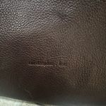 Christopher Kon Crossbody Bag Purse Leather Brown Chocolate Zipper Locks Hobo Photo 1