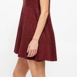Free People  Waterfall Ruffle Sweater Swing Dress Photo 3