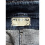 We The Free People After Dark Mid Rise Flare Blue Denim Bell Bottom Size 31 NEW Photo 5