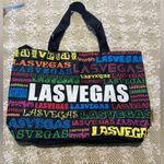 Colorful Las Vegas Tote Bag Black Photo 0