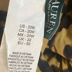 Ralph Lauren  Cheetah Leopard High Neck One Piece Swimsuit -plus sz 20W Rt $180 Photo 10