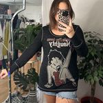 Betty Boop Y2k christmas  naughty thermal long sleeve top Photo 3