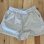 ZARA  heather grey sweat lounge comfy shorts Photo 0