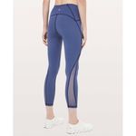 Lululemon  Train Times 7/8 Pant *25" Gatsby Blue - Size - 6 Photo 1