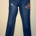 Harper Embroidered skinny jean Photo 0