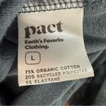 Pact  Tie Dye Cropped Sleeve Pullover Hoodie Sweatshirt Cotton Blend Large Photo 8