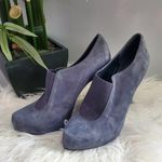 BCBGeneration  Priyah Suede Shoe Boots Denim Blue 8B Photo 0