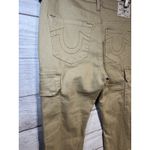 True Religion NWT $159 Bootcut Cargo Pants in Travertine Flap Pockets Size 26 Photo 4