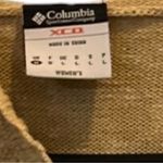 Columbia Women's Beige Long Sleeve Henley Hoodie Size M Casual Fall Top Photo 4