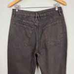 Good American  Jeans Womens 10‎ 30 Brown 90s Duster Straight Leg Coffee High Rise Photo 4