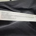 Anthropologie Daily Practice by Montauk V-Neck Dress Black Wrap Mini Cotton Tie Photo 12