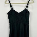 Madewell Sleeveless Wide Leg Jumpsuit 100% Linen Black Pockets Flowy US 00 NWT Photo 12