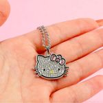 Hello Kitty  ✨ rhinestone bling necklace with box and gift bag Photo 3