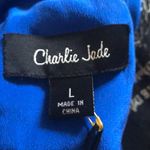 Charlie Jade Blue One Shoulder Dress Photo 2