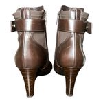 Aquatalia  women's Brown Leather Ankle Boots size 9.5 Photo 4