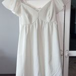 SheIn  Frenchy Tie Backless Butterfly Sleeve Solid Dress Photo 2