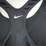 Nike  Pro Womens Black Classic Swoosh Just Do It Sports Training Bra Photo 4