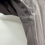Peloton Gray Mid Rise Raw Unfinished Hem Cropped Leggings Sz M Photo 4