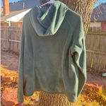 Columbia Y2K style Green Fleece Zip Up Hoodie Jacket women XL Photo 1