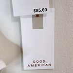 Good American NWT Good Touch White Women 3XL One Shoulder One Piece Bodysuit Photo 6