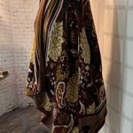 I Jeans by Buffalo Multicolor Embroidered Cardigan Size Medium Tan Photo 2