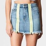 Carmar Denim LF Denim Skirt Size 25, NWT! Photo 0