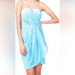 Yumi Kim REVOLVE  blue aqua strapless mini summer dress Date Night party Photo 1