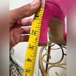 Cole Haan NWOT Adrella Braid Suede Open Toe Block Heel Size 7 Photo 3
