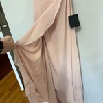 Lulus NWT Lulu’s In Love Forever Lace Up High Low Maxi Dress in Blush Pink - Size M Photo 5