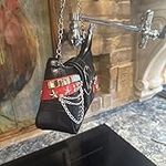 Small Hobo Shoulder Bags Handbag Goth Punk Clutch Purse Trendy Photo 2